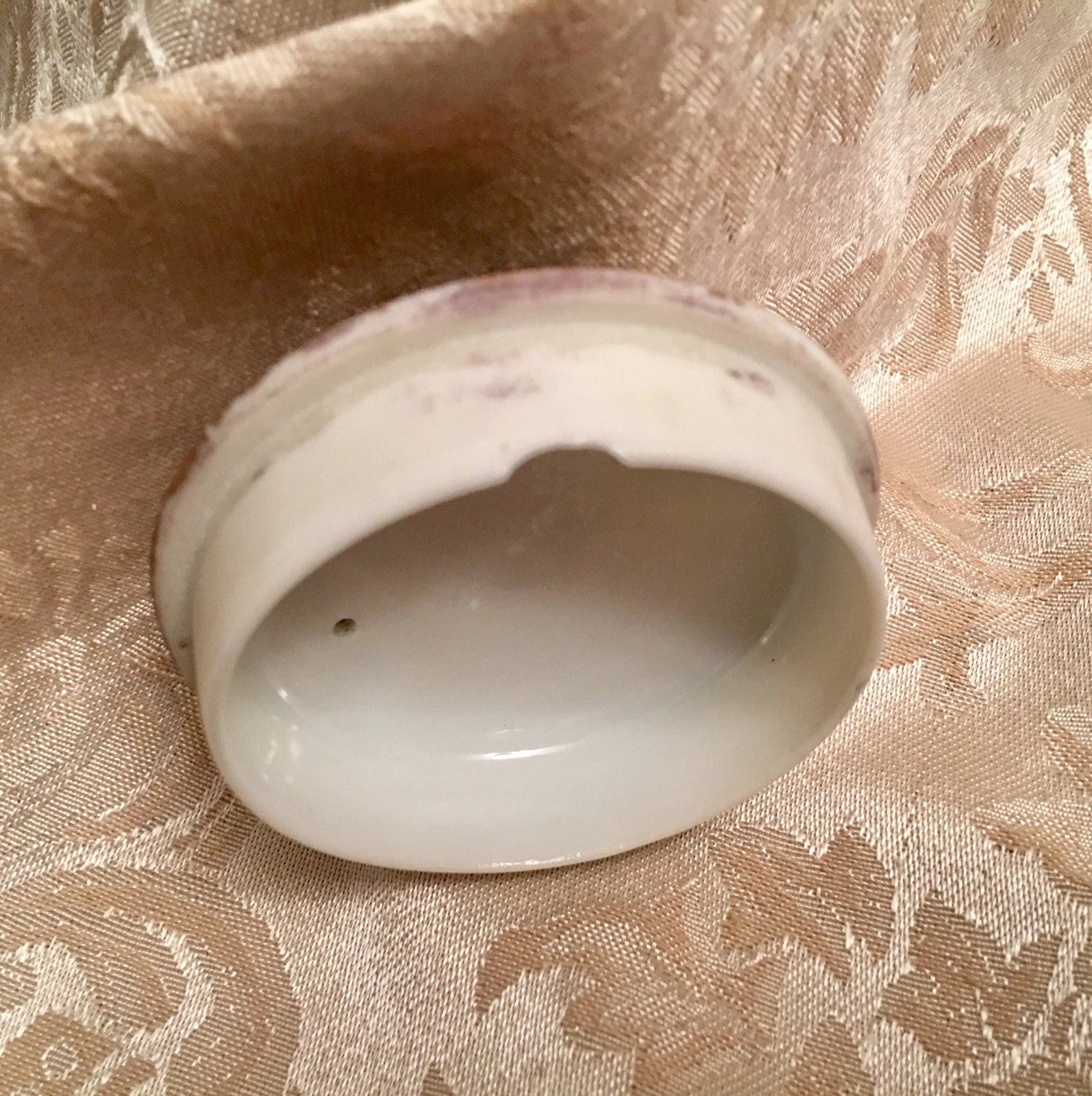 Beautiful Chinese Emperor Palace Landscape Dynasty Scene Porcelain Enamel Teapot