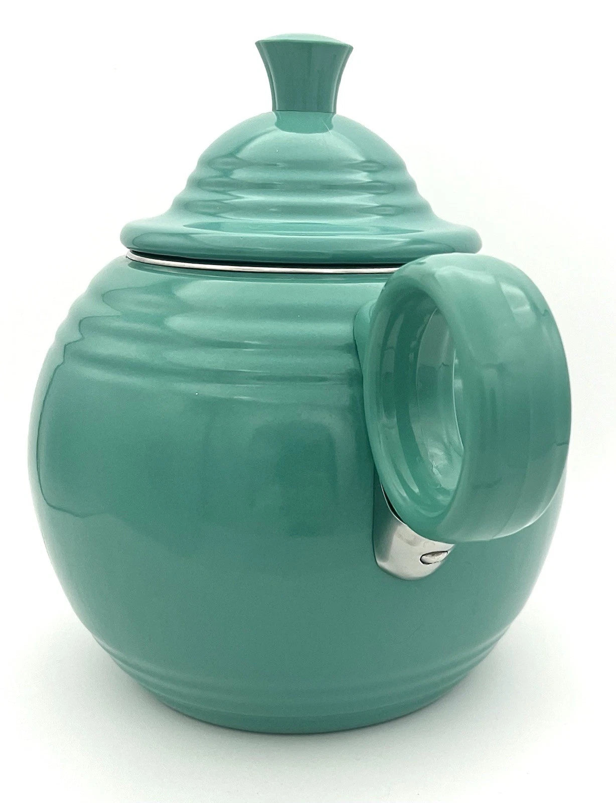 FIESTAWARE Turquoise Enamel on Metal Teapot by COPCO UNUSED Genuine Accessory