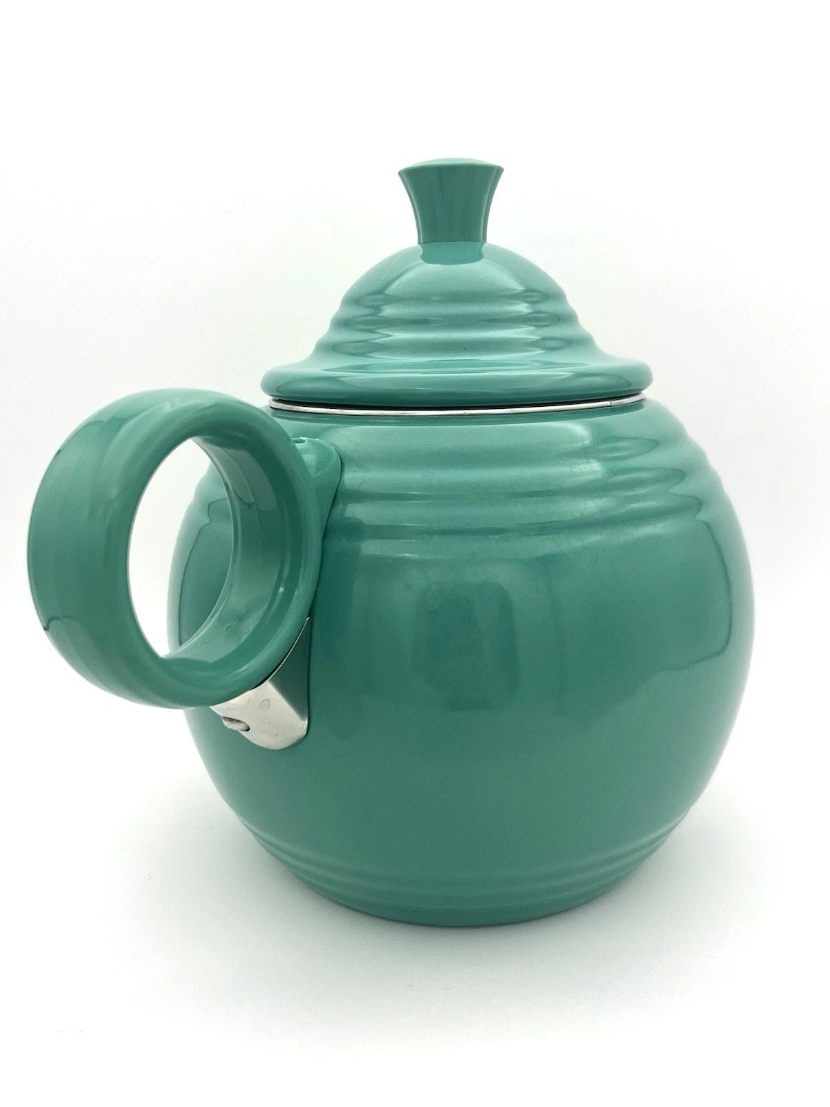 FIESTAWARE Turquoise Enamel on Metal Teapot by COPCO UNUSED Genuine Accessory