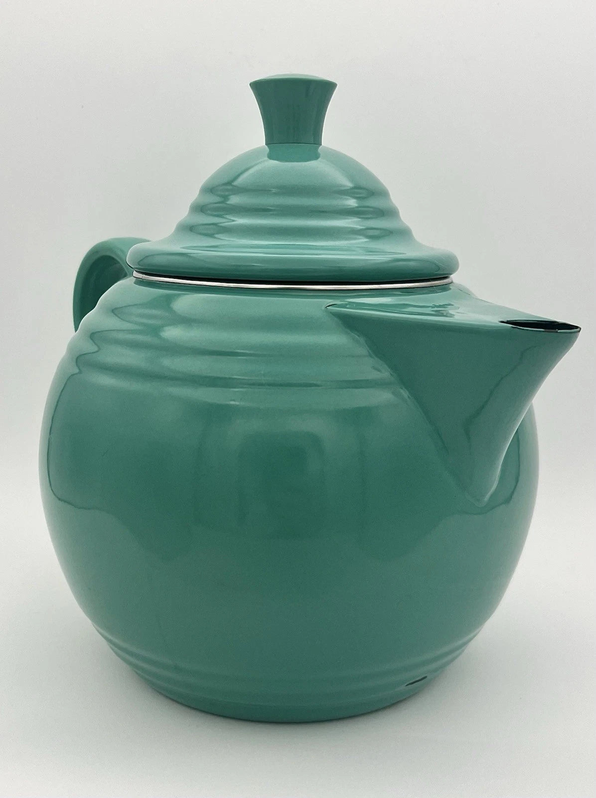 FIESTAWARE Turquoise Enamel on Metal Teapot by COPCO UNUSED Genuine Accessory
