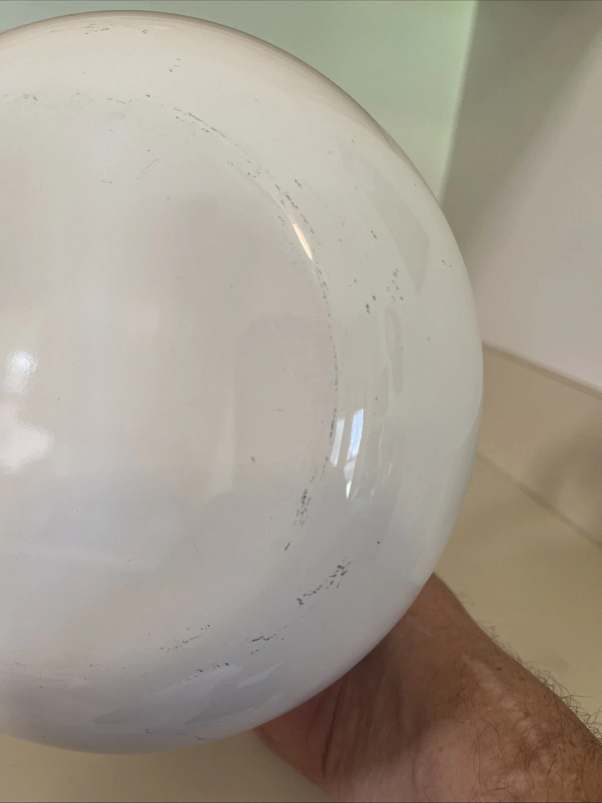 Copco Whistling Teapot Tea Kettle White Enamel Tea Pot Good Condition