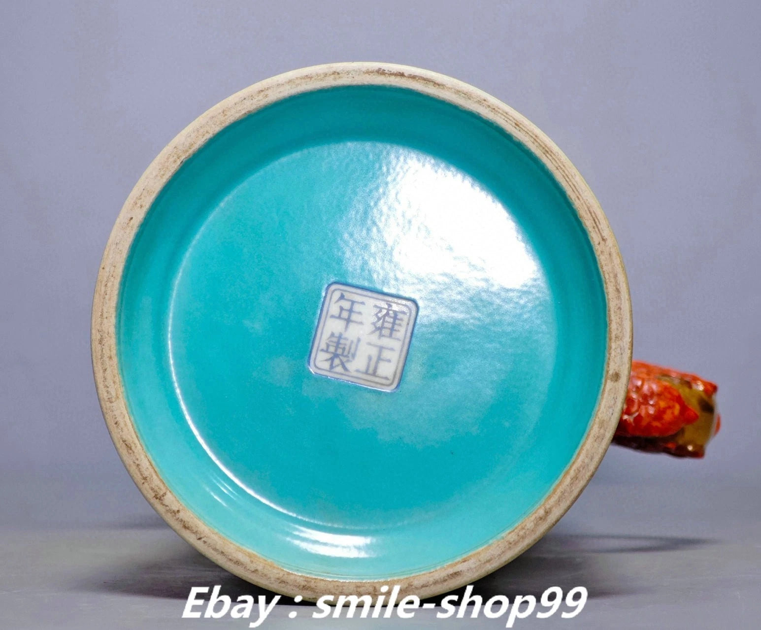 20.4" Yongzheng Enamel Colour Porcelain Gilt Flower Bird Wine Tea Pot Flagon