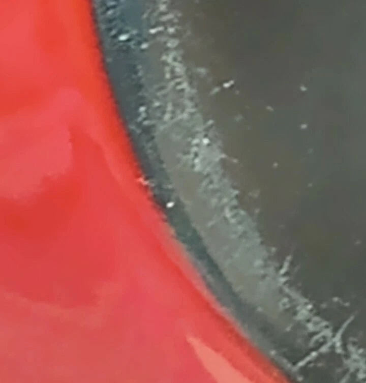 Adorable Chantal Teapot Kettle Rich Red Enamel Stainless Accent German 1.75 ltr