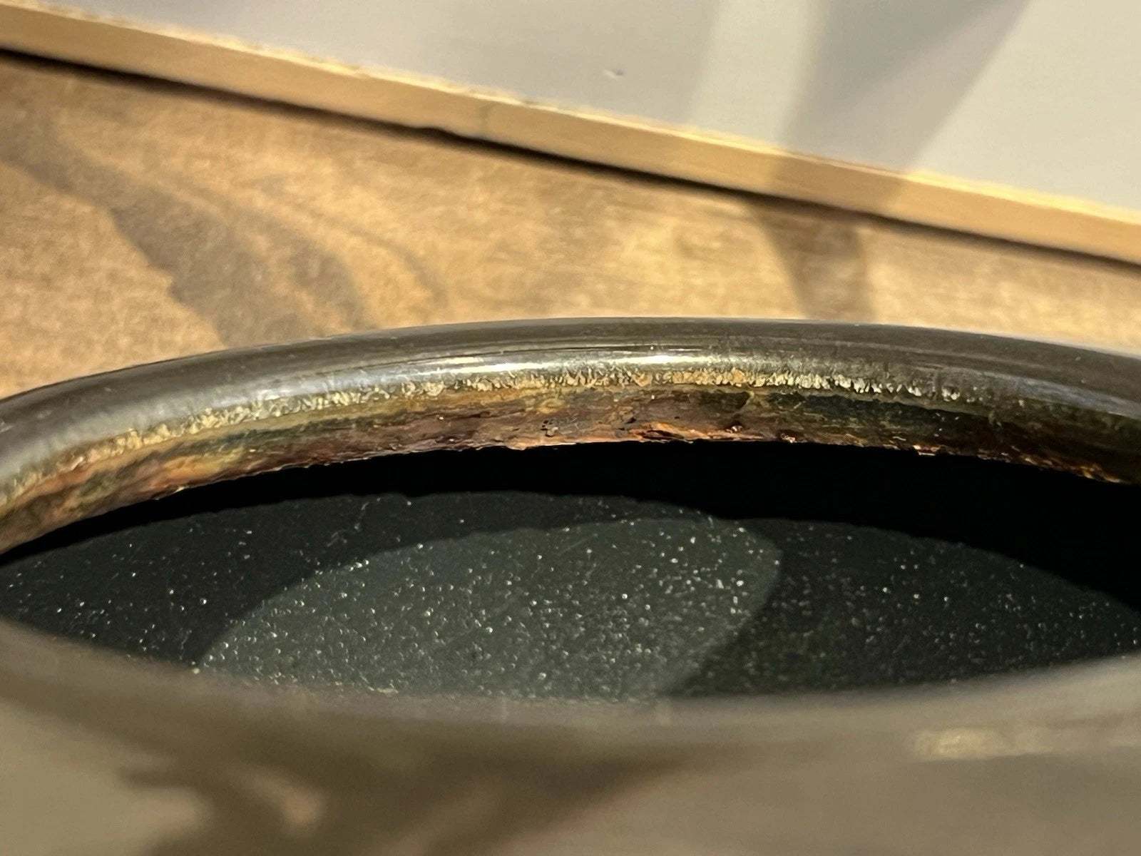 Chantal Classic Enamel On Steel Tea Kettle Black / Dark Gray W Harmonica Whistle