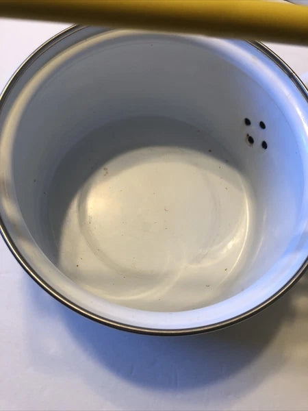 Gailstyn-Sutton Katja House Enamel Teapot Kettle 1984 Abstract Bar Code Design