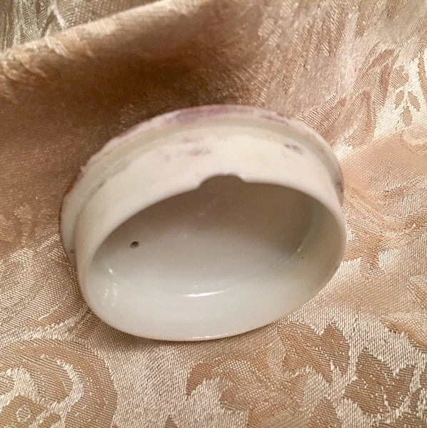 Beautiful Chinese Emperor Palace Landscape Dynasty Scene Porcelain Enamel Teapot