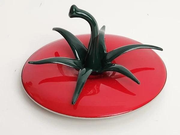 Copco Strawberry Tea Kettle Enamel Whistling Complete 2.5Qt Vtg 90s Cottage Core