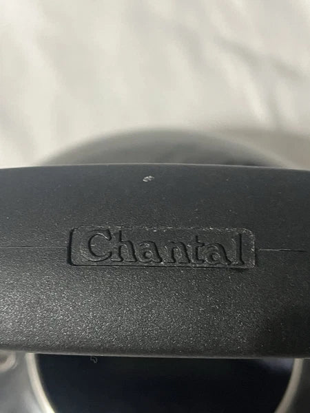 Chantal Tea Pot Kettle Enamel On Steel 1.7 Qt Black Finish