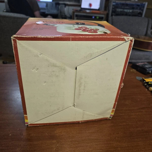 Countryhouse by Krischer Porcelain Enamel 3qt Whistling Tea Kettle Unused In Box