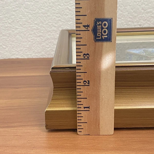 2001 KELVIN CHEN Enamel Lidded Tea Pot Starry Night Vangogh Mini Teapot Framed