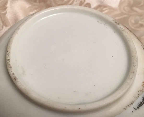 Beautiful Chinese Emperor Palace Landscape Dynasty Scene Porcelain Enamel Teapot