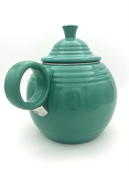 FIESTAWARE Turquoise Enamel on Metal Teapot by COPCO UNUSED Genuine Accessory