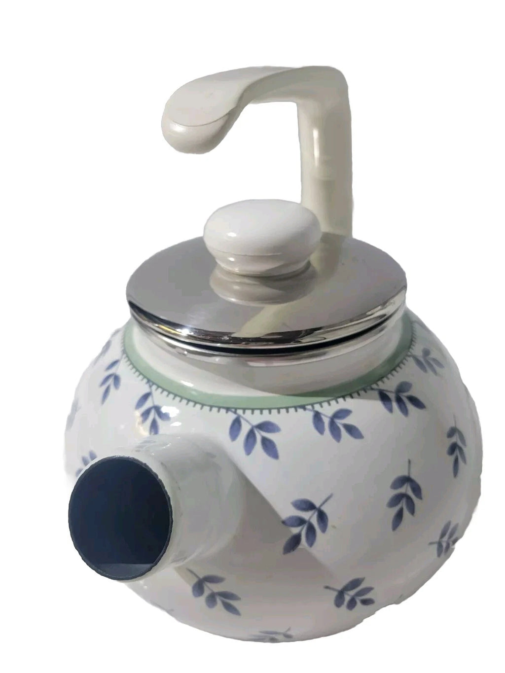Villeroy & Bosh Enamel Teakettle & Lid "Switch 3" - No Whistling Spout Nozzle