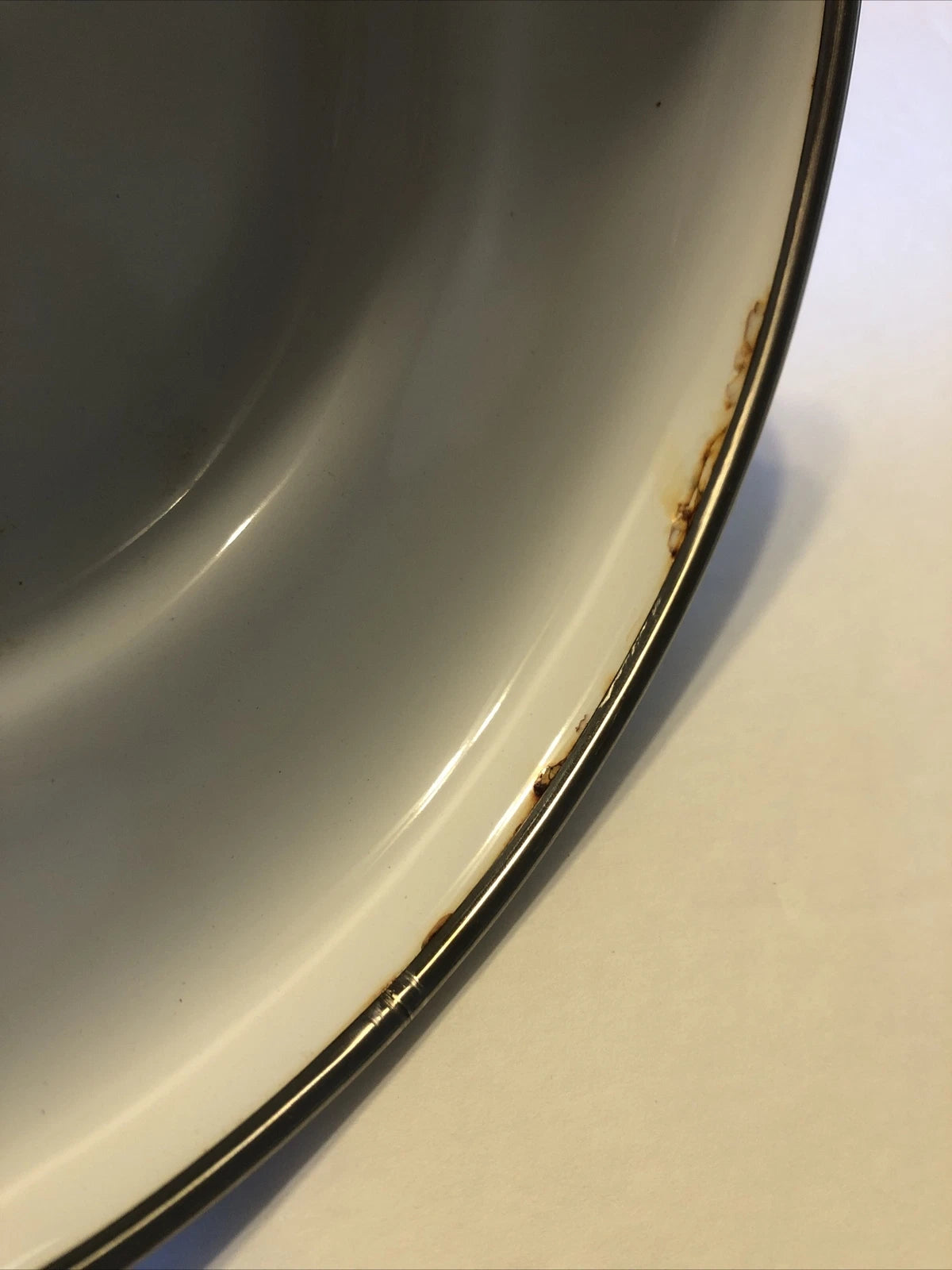 Gailstyn-Sutton Katja House Enamel Teapot Kettle 1984 Abstract Bar Code Design