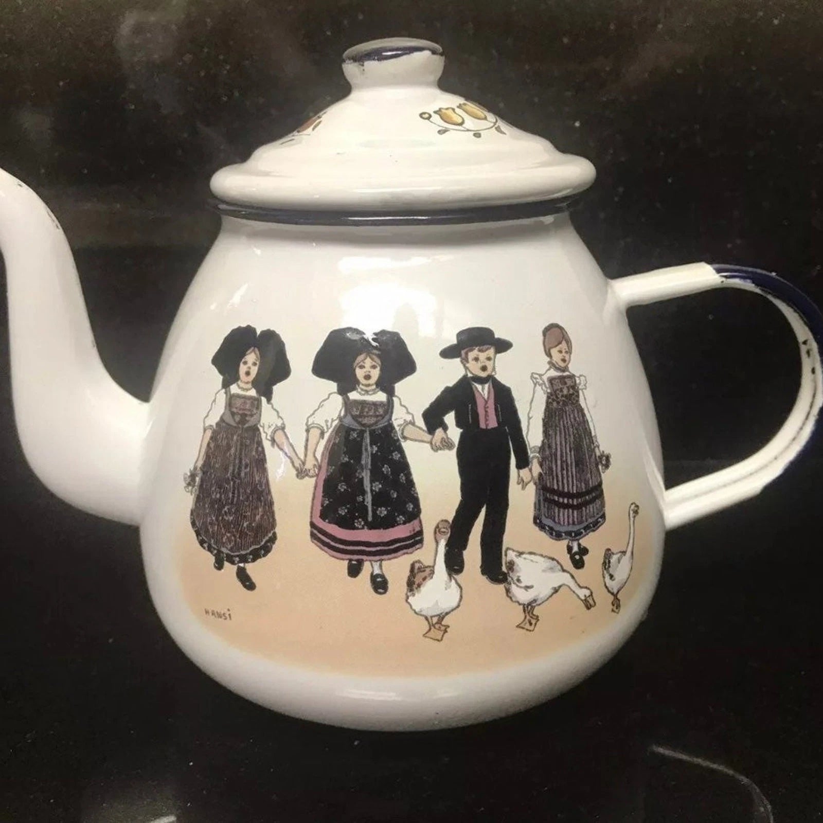 Vintage Elchinger Alsace France Teapot