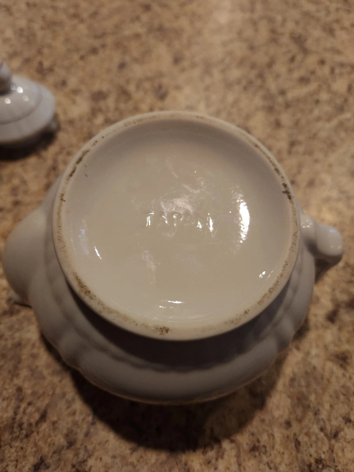 vintage floral teapot made in japan