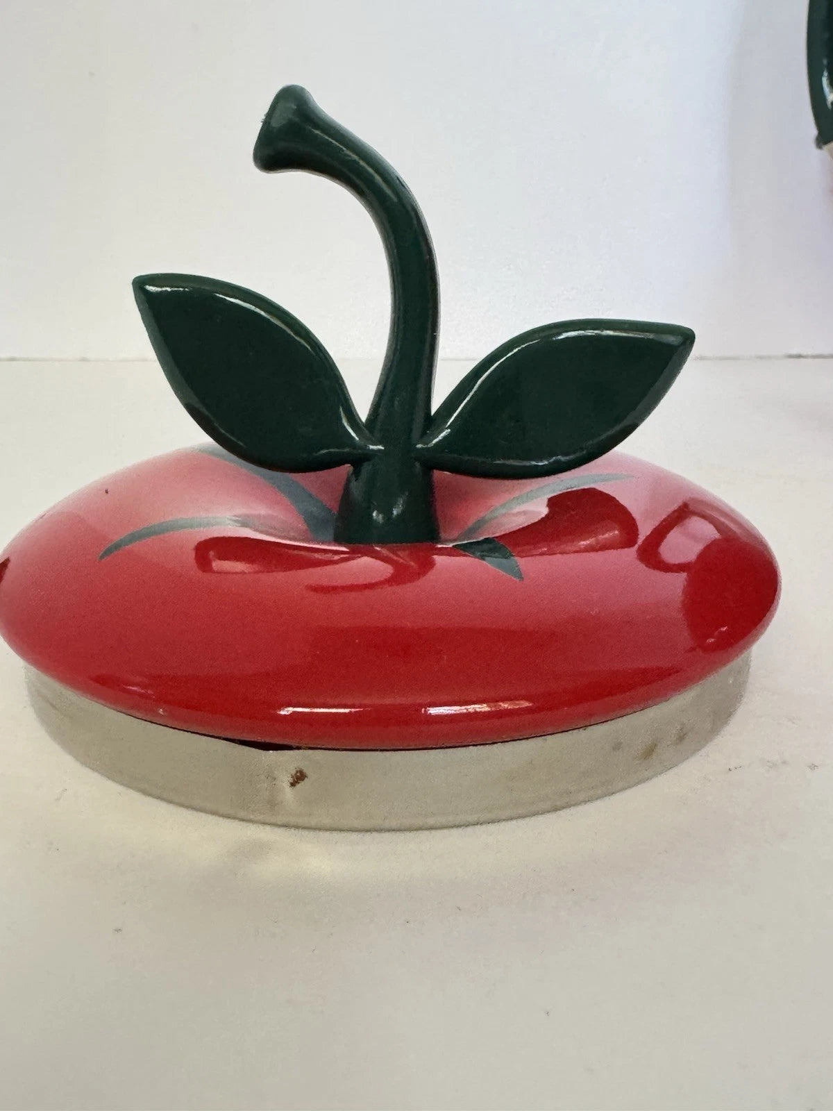 Vintage  Tomato/ Apple Whistling Teapot/Kettle with Lid  Copco