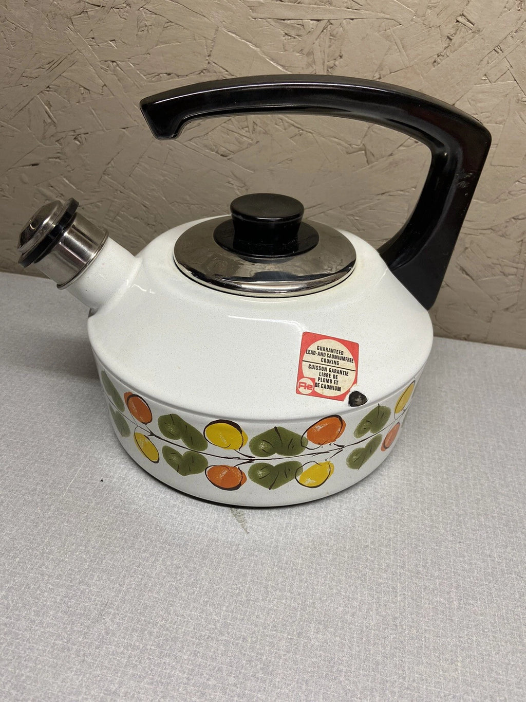 Tea Pot Vintage Austria Email Kettle