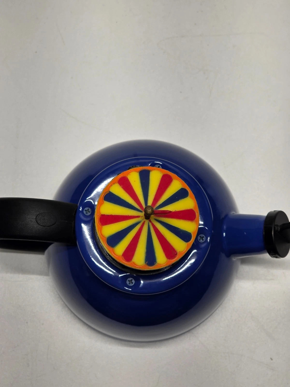 Kamenstein World of Motion Mini Carousel Teapot Whistling Circus Horses Rare