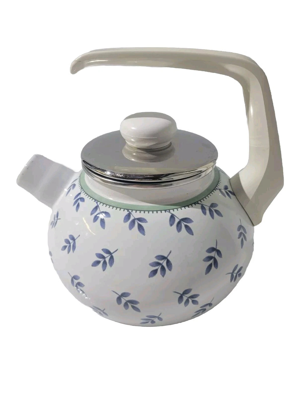 Villeroy & Bosh Enamel Teakettle & Lid "Switch 3" - No Whistling Spout Nozzle
