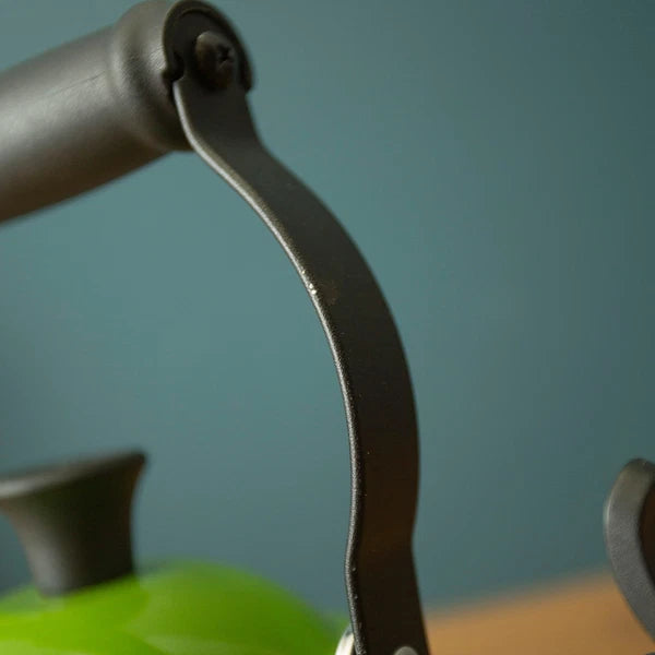 Le Creuset Enamel Demi Tea Kettle 1.25 Quart Green Palm Hombre