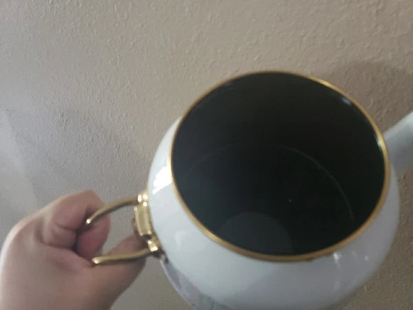 Enamel Teapot / Turkish Tea Pot, Turkish Samovar Tea Maker, Tea Kettle