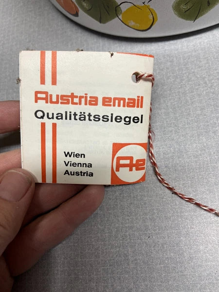 Tea Pot Vintage Austria Email Kettle