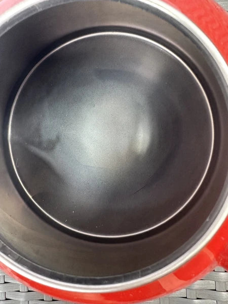 Tea Kettle Martha Stewart Collection 2.5 Qt Enamel Steel Designer Tea Pot