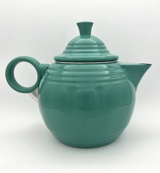 FIESTAWARE Turquoise Enamel on Metal Teapot by COPCO UNUSED Genuine Accessory