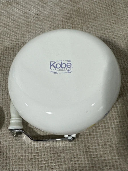 Vintage Kobë Enamel Tea Kettle Floral Design – JCPenney Exclusive