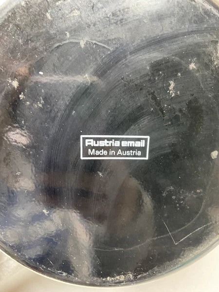 Tea Pot Vintage Austria Email Kettle