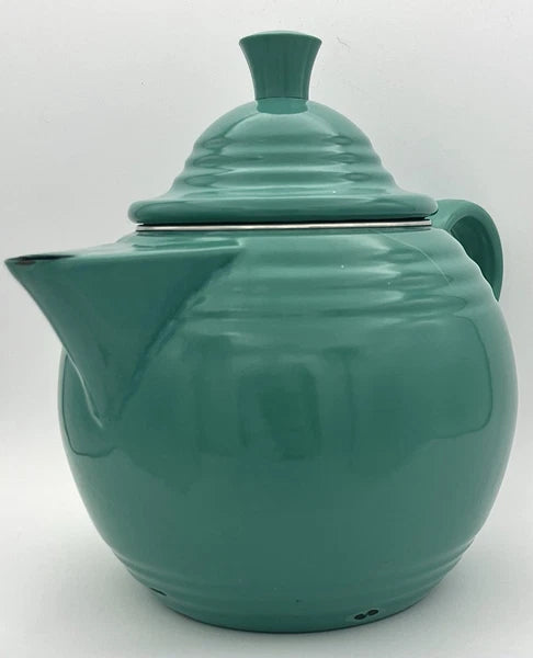 FIESTAWARE Turquoise Enamel on Metal Teapot by COPCO UNUSED Genuine Accessory