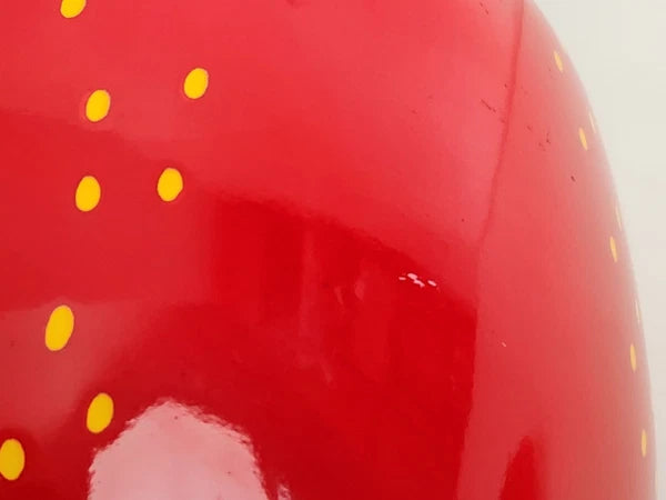 Copco Strawberry Tea Kettle Enamel Whistling Complete 2.5Qt Vtg 90s Cottage Core