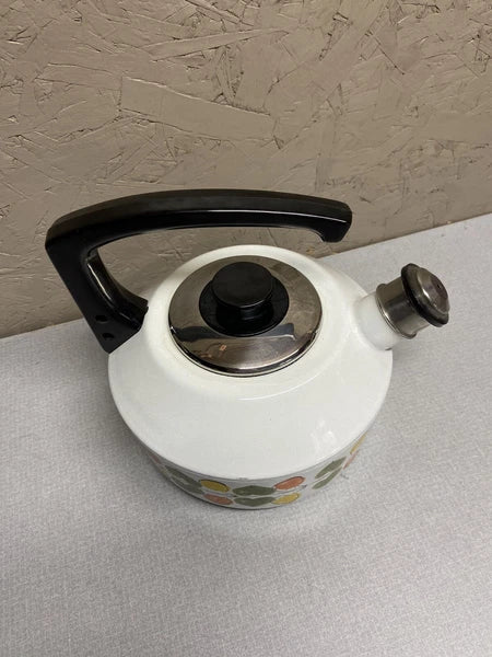 Tea Pot Vintage Austria Email Kettle